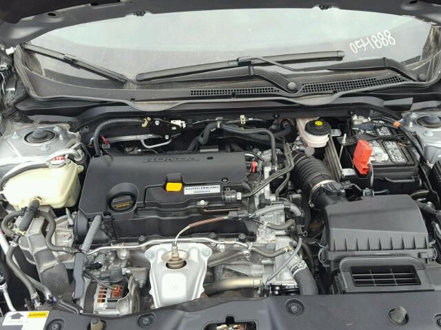 19XFC2F74HE054888 - 2017 HONDA CIVIC EX ვერცხლისფერი ფოტო 7