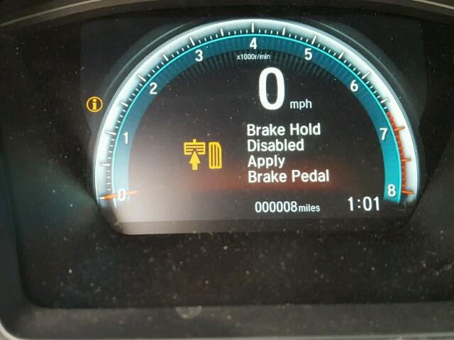 19XFC2F74HE054888 - 2017 HONDA CIVIC EX ვერცხლისფერი ფოტო 8