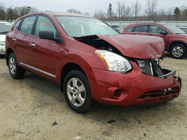JN8AS5MT1DW519386 - 2013 NISSAN ROGUE S RED photo 1