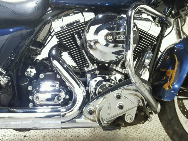 1HD1KBM12EB701257 - 2014 HARLEY-DAVIDSON FLHX STREE BLUE photo 12