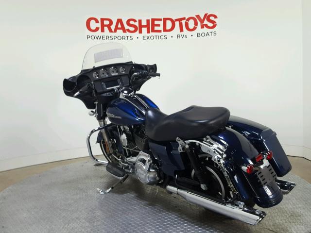 1HD1KBM12EB701257 - 2014 HARLEY-DAVIDSON FLHX STREE BLUE photo 6