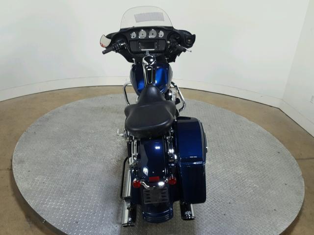 1HD1KBM12EB701257 - 2014 HARLEY-DAVIDSON FLHX STREE BLUE photo 9