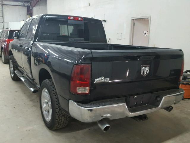 1D7RB1GT3BS547168 - 2011 DODGE RAM 1500 BLACK photo 3