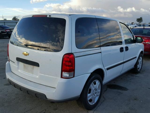 1GNDU23137D150457 - 2007 CHEVROLET UPLANDER L WHITE photo 4