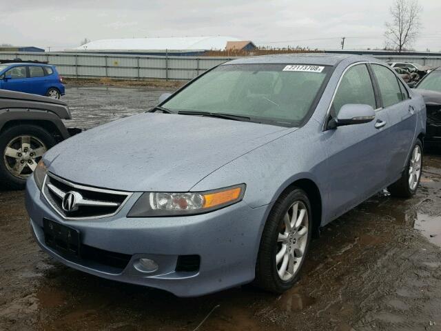 JH4CL96878C013424 - 2008 ACURA TSX BLUE photo 2