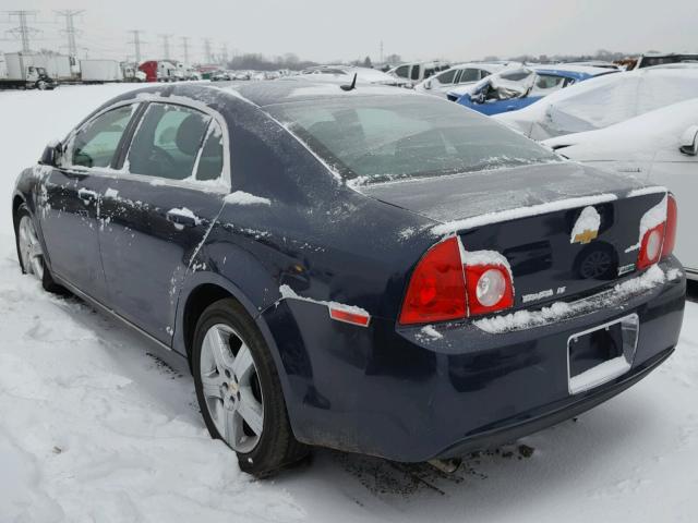 1G1ZD5EUXBF365623 - 2011 CHEVROLET MALIBU 2LT BLUE photo 3