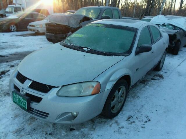 1B3EL46X96N164787 - 2006 DODGE STRATUS SX SILVER photo 2