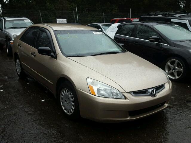 1HGCM56195A146415 - 2005 HONDA ACCORD DX GOLD photo 1