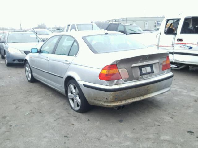 WBAEW53485PN37517 - 2005 BMW 330 XI SILVER photo 3