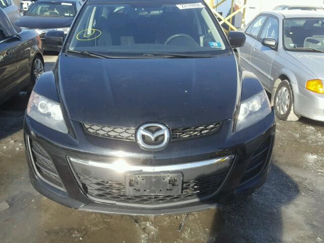 JM3ER2WMXA0327824 - 2010 MAZDA CX-7 BLACK photo 9