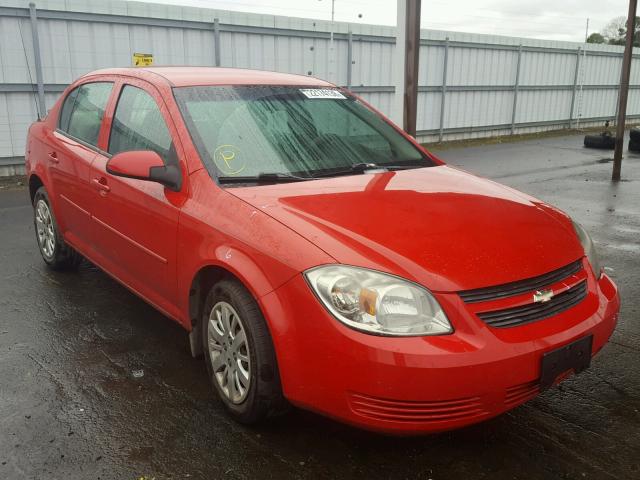 1G1AD5F50A7215243 - 2010 CHEVROLET COBALT 1LT RED photo 1