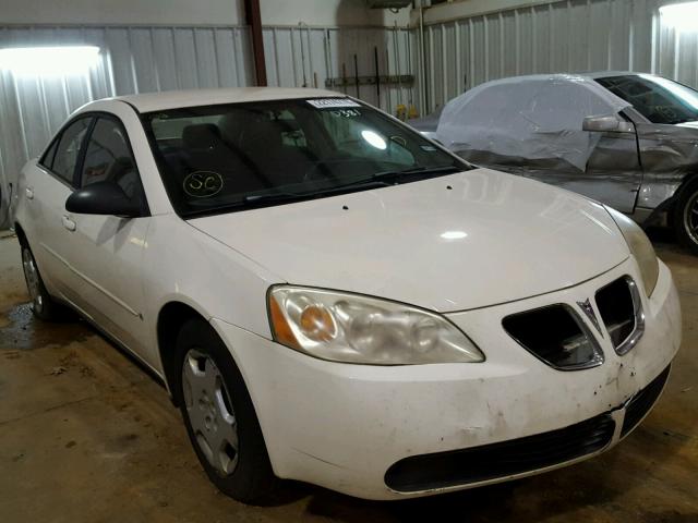 1G2ZG558564120381 - 2006 PONTIAC G6 SE1 WHITE photo 1