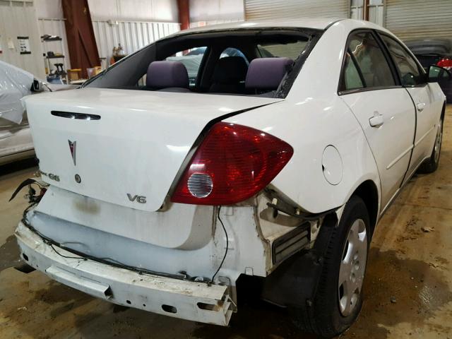 1G2ZG558564120381 - 2006 PONTIAC G6 SE1 WHITE photo 4