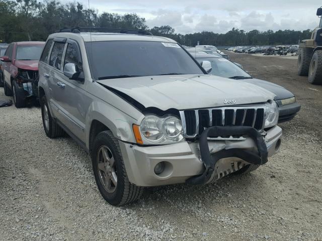 1J8HS58P17C501234 - 2007 JEEP GRAND CHER SILVER photo 1