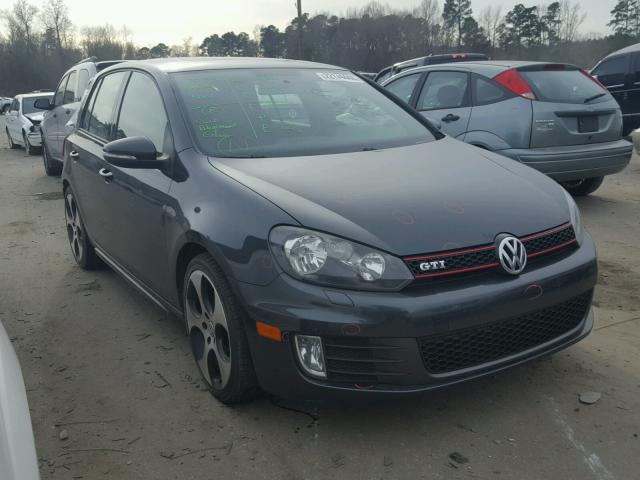 WVWHV7AJ8BW189985 - 2011 VOLKSWAGEN GTI CHARCOAL photo 1