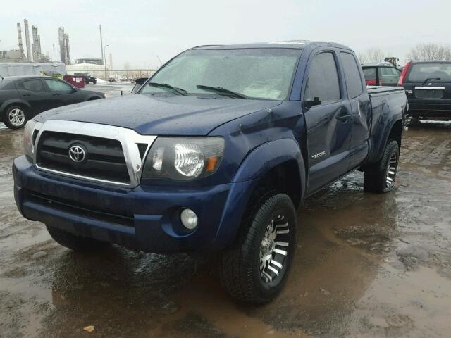 5TEUX42N55Z108117 - 2005 TOYOTA TACOMA ACC BLUE photo 2