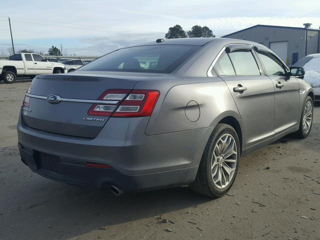 1FAHP2F80EG106427 - 2014 FORD TAURUS LIM GRAY photo 4