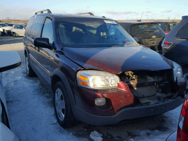 1GMDV23179D101704 - 2009 PONTIAC MONTANA SV MAROON photo 1