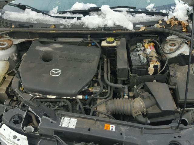 JM1BK323771629058 - 2007 MAZDA 3 S SILVER photo 7