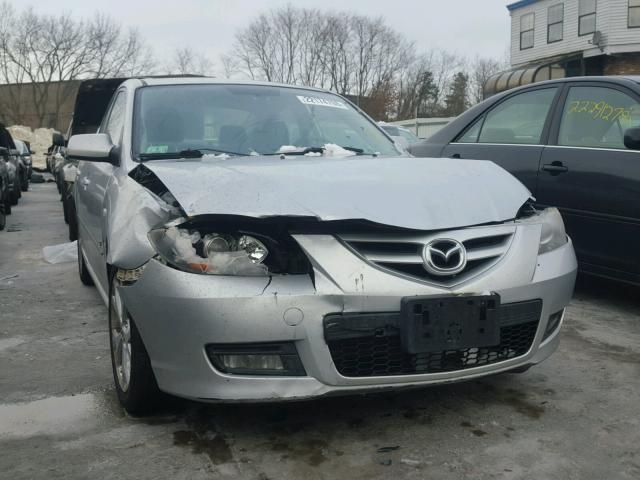 JM1BK323771629058 - 2007 MAZDA 3 S SILVER photo 9