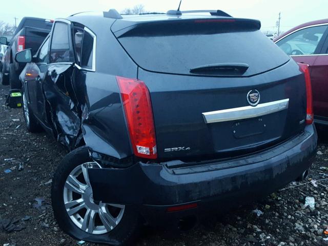 3GYFNEE35FS577081 - 2015 CADILLAC SRX LUXURY BLUE photo 3