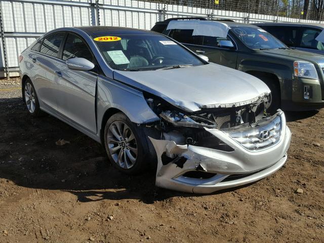 5NPEC4AB7CH354495 - 2012 HYUNDAI SONATA SE SILVER photo 1