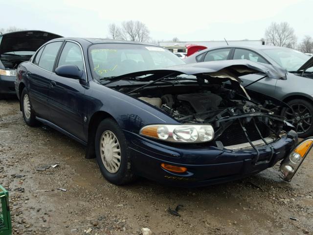 1G4HP54K324174742 - 2002 BUICK LESABRE CU BLUE photo 1