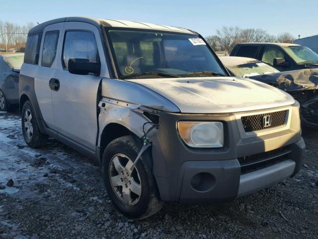 5J6YH285X3L006375 - 2003 HONDA ELEMENT EX SILVER photo 1