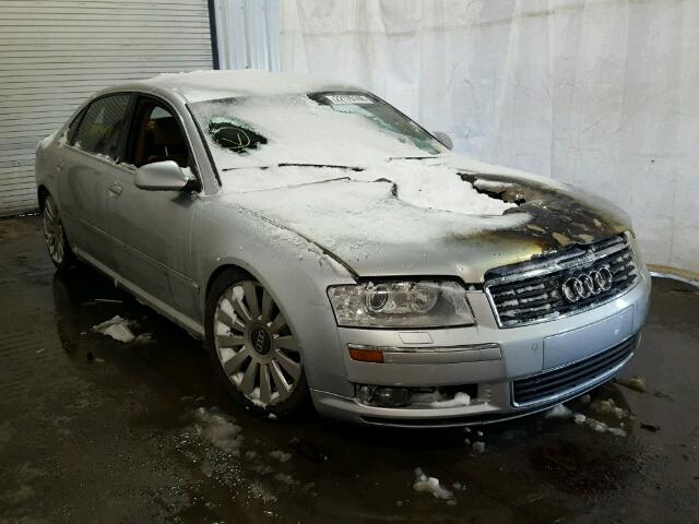 WAUML44E35N016593 - 2005 AUDI A8 L QUATT SILVER photo 1