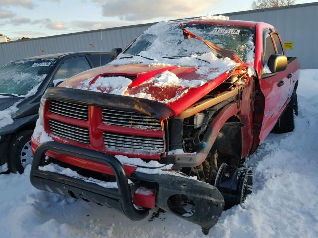 1D7HU18DX3S225657 - 2003 DODGE RAM 1500 S RED photo 2