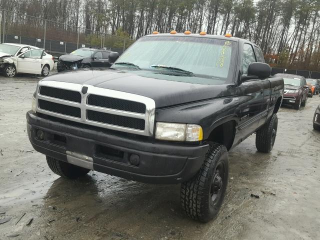 1B7KF23Z61J548223 - 2001 DODGE RAM 2500 BLACK photo 2