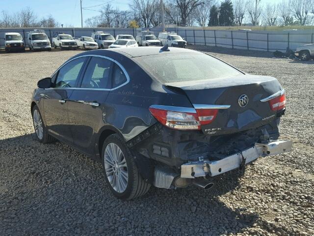 1G4PP5SK9E4170598 - 2014 BUICK VERANO GRAY photo 3