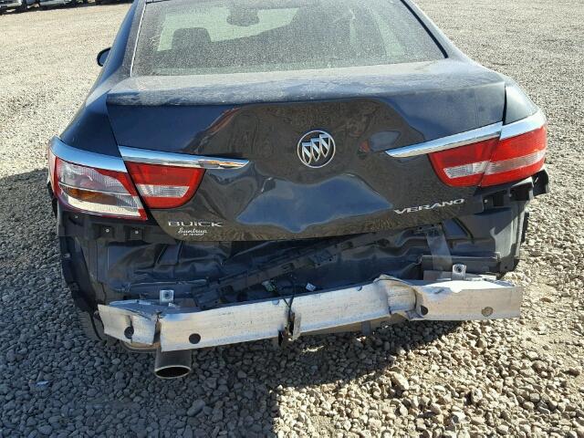 1G4PP5SK9E4170598 - 2014 BUICK VERANO GRAY photo 9