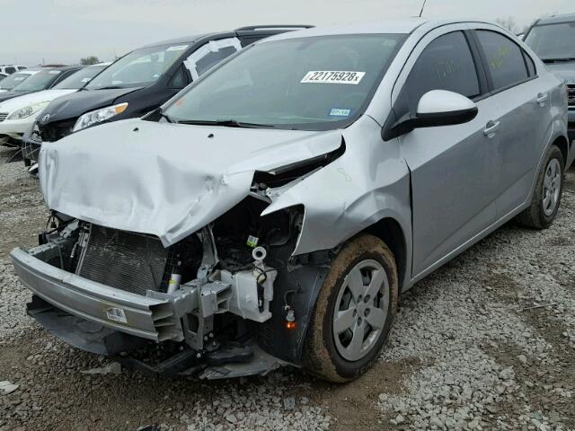 1G1JA5SHXF4196265 - 2015 CHEVROLET SONIC LS Boz foto 2