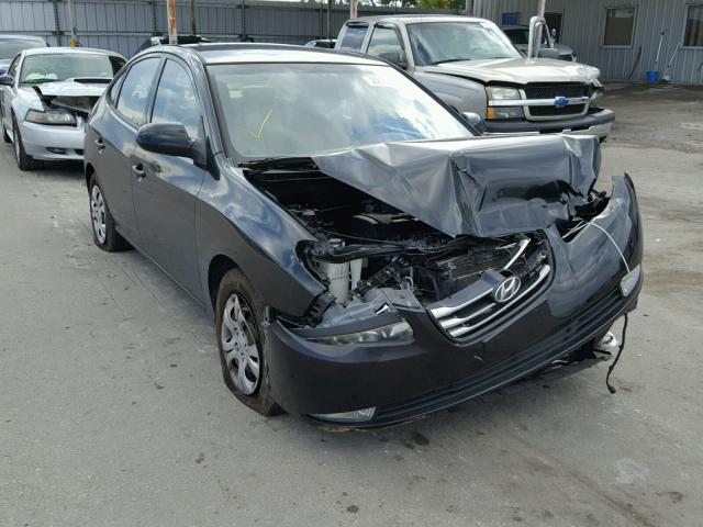 KMHDU4AD2AU160160 - 2010 HYUNDAI ELANTRA BL BLACK photo 1