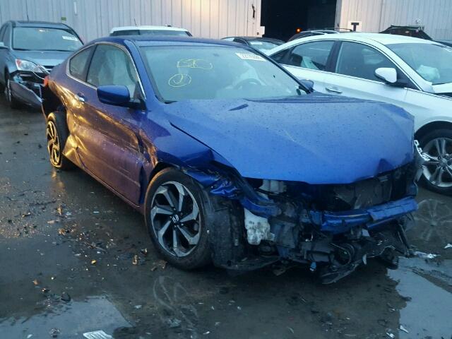 1HGCT1B34GA004351 - 2016 HONDA ACCORD LX- BLUE photo 1