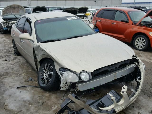 2G4WC582481282403 - 2008 BUICK LACROSSE C GOLD photo 1