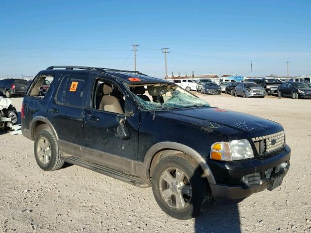 1FMZU74KX3ZA34734 - 2003 FORD EXPLORER E BLACK photo 1