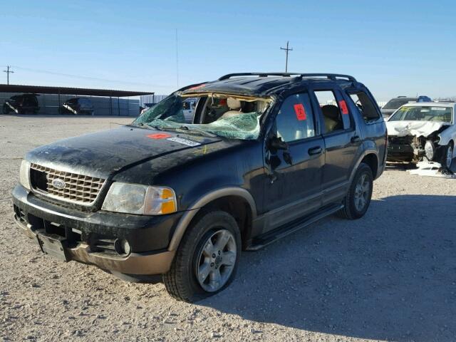 1FMZU74KX3ZA34734 - 2003 FORD EXPLORER E BLACK photo 2