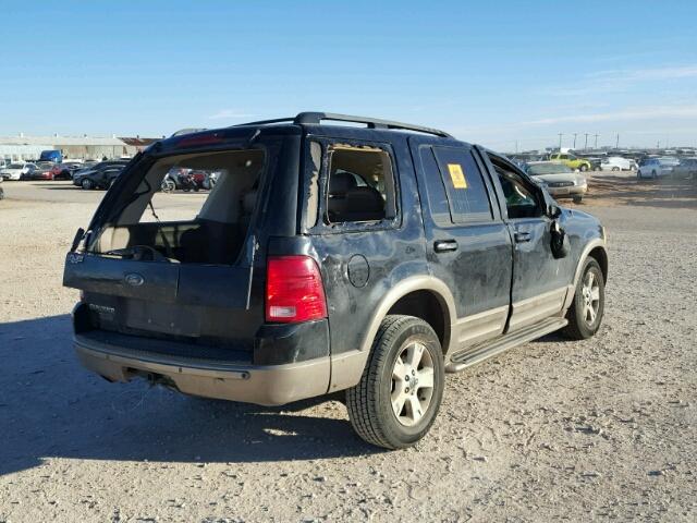 1FMZU74KX3ZA34734 - 2003 FORD EXPLORER E BLACK photo 4