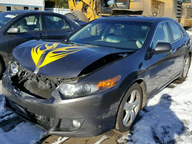 JH4CU26639C001193 - 2009 ACURA TSX BLACK photo 2