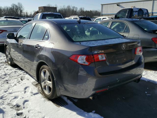 JH4CU26639C001193 - 2009 ACURA TSX BLACK photo 3