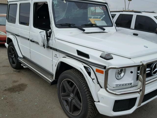 WDCYC7DF7HX273208 - 2017 MERCEDES-BENZ G 63 AMG WHITE photo 9