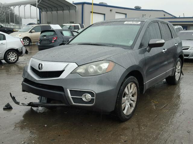 5J8TB2H26AA000087 - 2010 ACURA RDX GRAY photo 2