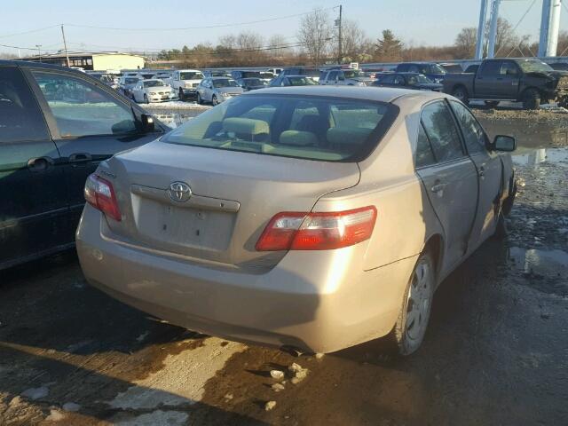 4T1BE46K99U276110 - 2009 TOYOTA CAMRY BASE BEIGE photo 4