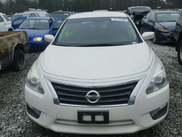 1N4AL3AP3DC223166 - 2013 NISSAN ALTIMA 2.5 WHITE photo 9