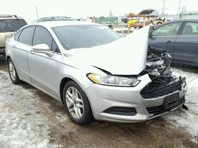 1FA6P0H73G5111068 - 2016 FORD FUSION SE SILVER photo 1