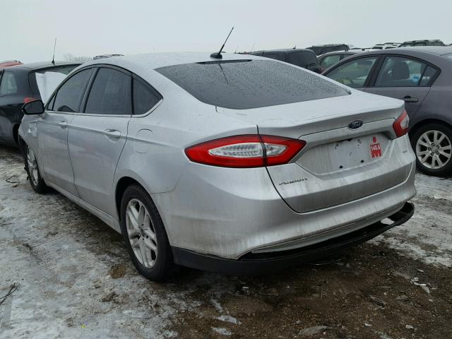 1FA6P0H73G5111068 - 2016 FORD FUSION SE SILVER photo 3