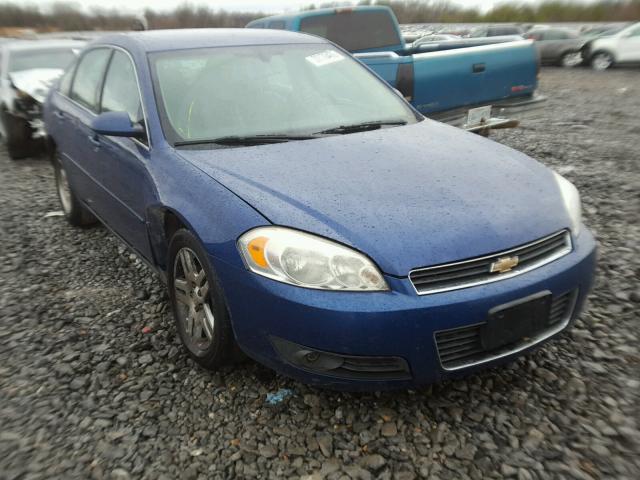 2G1WU581869382780 - 2006 CHEVROLET IMPALA LTZ BLUE photo 1