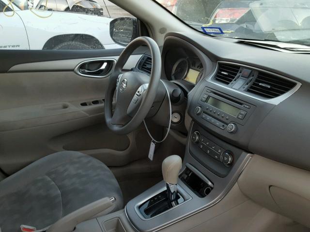 3N1AB7APXDL676437 - 2013 NISSAN SENTRA S GRAY photo 5
